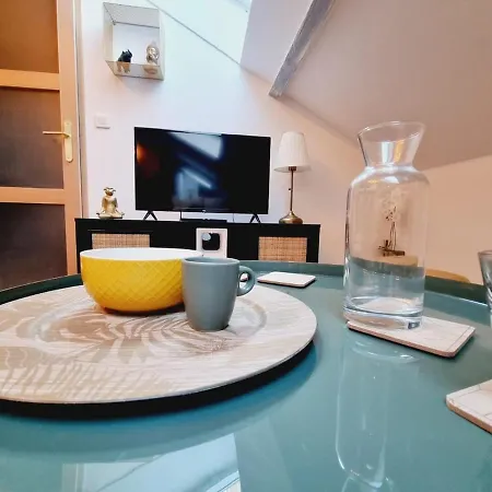 1 Clemence Fouriaux Proche Gare Et Climatise Apartment Reims
